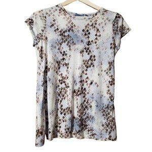 Simply Vera Vera Wang top shirt L